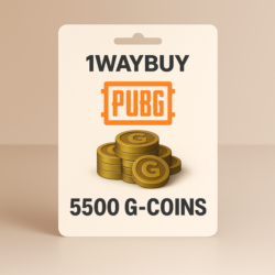 PUBG 5500 G-COINS  ПОПОЛНЕНИЕ БОНУС ПИН КОД КЛЮЧ СТИМ