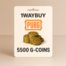 PUBG 5500 G-COINS  ПОПОЛНЕНИЕ БОНУС ПИН КОД КЛЮЧ СТИМ