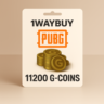 PUBG 11200 G-COINS  ПИН КОД КЛЮЧ СТИМ БОНУС ПОПОЛНЕНИ
