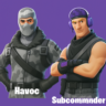 FORTNITE OG Havoc Sub Commander скины - ПК Консоль