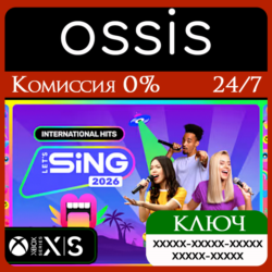 КЛЮЧ Let's Sing 2026 with International Hits XBOX Код