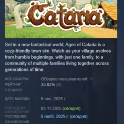 Ages of Cataria АВТОДОСТАВКА STEAM GLOBAL МГНОВЕННО ЛИЦЕНЗИЯ