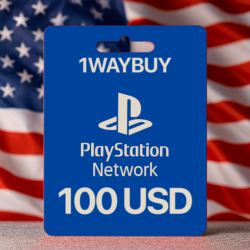 США PlayStation Netwoк 100 USD Подарочная карта код пин