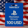 США PlayStation Netwoк 100 USD Подарочная карта код пин