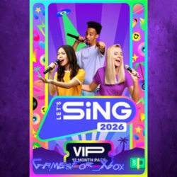 ☀️Lets Sing 2026 - 12 Month VIP Pass XBOX DLC