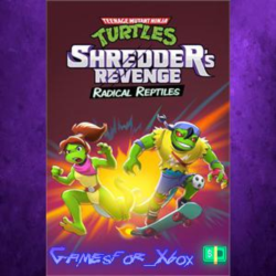 ☀️Teenage Mutant Ninja Turtles Shredder’s Revenge - Radical Reptiles XBOX
