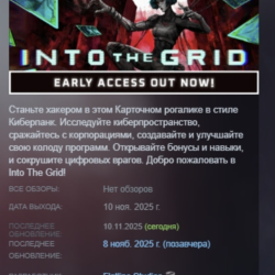 Into The Grid АВТОДОСТАВКА STEAM GLOBAL МГНОВЕННО ЛИЦЕНЗИЯ