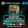 MONSTER HUNTER WILDS DELUXE STEAM GIFT GLOBAL 24/7