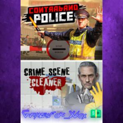 ☀️Contraband Police & Crime Scene Cleaner XBOX