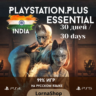 PS Plus India • ESSENTIAL • 1 Месяц