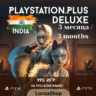 PS Plus India • DELUXE • 3 Месяца