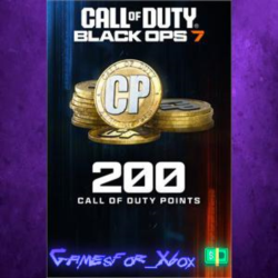 200 Black Ops 7 or Call of Duty Warzone Points XBOX DLC