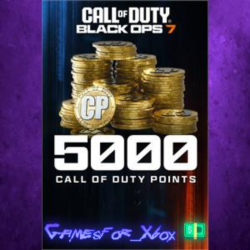 5,000 Black Ops 7 or Call of Duty Warzone Points XBOX DLC