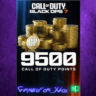 9,500 Black Ops 7 or Call of Duty Warzone Points XBOX DLC
