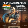 PS Plus India • EXTRA • 3 Месяца