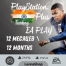 PS Plus India • EA PLAY • 12 Месяцев