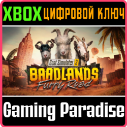 GOAT SIMULATOR 3 – BAADLANDS: FURRY ROAD XBOX SERIES