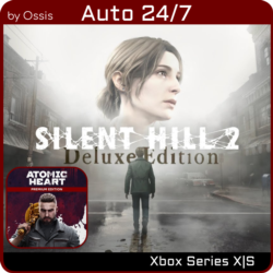 24/7 XBOX SILENT HILL 2 Deluxe, Red Dead Redemption, Atomic Heart