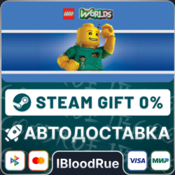 LEGO® Worlds  •РУ  МИР / STEAM АВТО, 0%