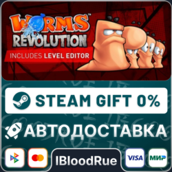 Worms Revolution  •РУ  МИР / STEAM АВТО, 0%