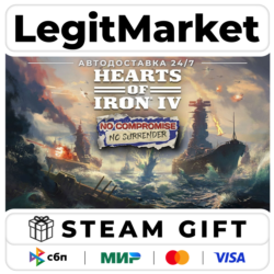 Hearts of Iron IV: No Compromise No Sur DLC РУ МИР АВТО