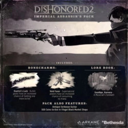 Dishonored 2 Assassins Pack Pre-Order (Preorder) Bonus DLC Steam Key GLOBAL