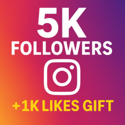 Instagram o 5000 rwktharnairok 1000 hamjaknai khoroksa
