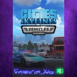 ☀️Cities Skylines - Content Creator Pack: Vehicles of the World XBOX DLC