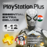 Подписка PS Plus Essential/Extra/Deluxe | Регион Индия
