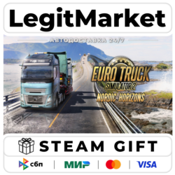 Euro Truck Simulator 2 - Nordic Horizon DLC РУ МИР АВТО