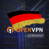 OpenVPN Германия / без авторизации / подх. для роутеров