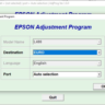 Epson L486 Adjustment Program