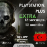 PS Plus Turkey • EXTRA • 12 Месяцев