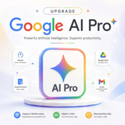 Google AI Pro 6 месяцев | 5ТБ Drive | 1000 кредитов Veo | Апгрейд/Аккаунт