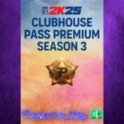 ☀️PGA TOUR 2K25 Clubhouse Pass Premium Season 3 XBOX DLC