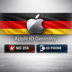 Apple ID Германия | Полный доступ |   Быстрая доставка | Без 2FA или Телефон