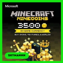 Minecraft Minecoin Pack 3500 Монет Java & Bedrock КЛЮЧ