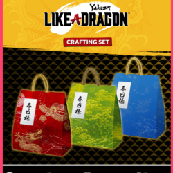 YAKUZA: LIKE A DRAGON НАБОР МАТЕРИАЛОВ ДЛЯ СОЗДАНИЯ XBO