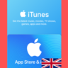 APPLE APP STORE & ITUNES UK 20 GBP ПОДАРОЧНАЯ КАРТА ВЕЛИКОБРИТАНИЯ