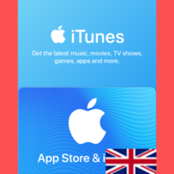APPLE APP STORE & ITUNES UK 3 GBP ПОДАРОЧНАЯ КАРТА ВЕЛИКОБРИТАНИЯ