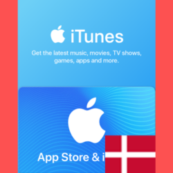 APPLE APP STORE & ITUNES DK 100 DKK ПОДАРОЧНАЯ КАРТА ДАНИЯ