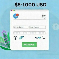 Платежная карта в долларах США для онлайн-покупок