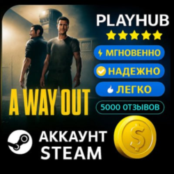 A Way Out | ONLINE STEAM АККАУНТ НАВСЕГДА