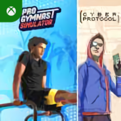 Pro Gymnast Simulator   Cyber Protocol Xbox