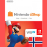 NINTENDO NO 150 NOK КАРТА ПОПОЛНЕНИЯ НОРВЕГИЯ КОД