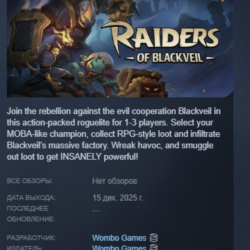 Raiders of Blackveil АВТОДОСТАВКА STEAM GLOBAL МГНОВЕННО ЛИЦЕНЗИЯ