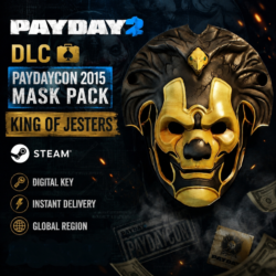 PAYDAY 2: PAYDAYCON 2015 Mask Pack (King of Jesters)