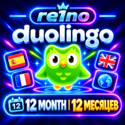 Duolingo Super (12 месяцев) | Ключ для вашего аккаунта
