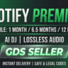 Подписка на Spotify Premium для индивидуальных пользова