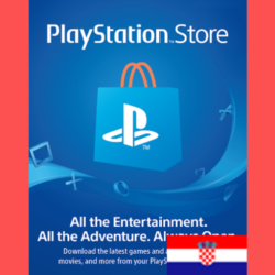 PLAYSTATION ПСН HR 80 EUR КАРТА ПОПОЛНЕНИЯ ХОРВАТИЯ